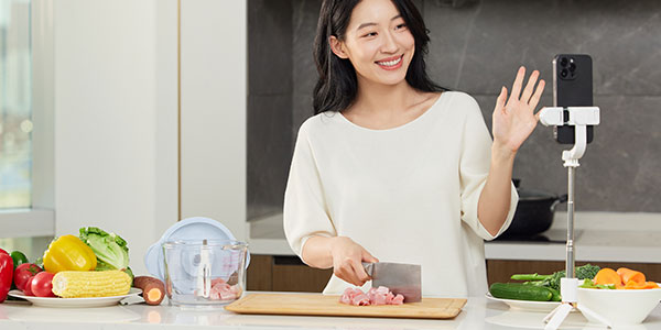 視頻號直播做飯