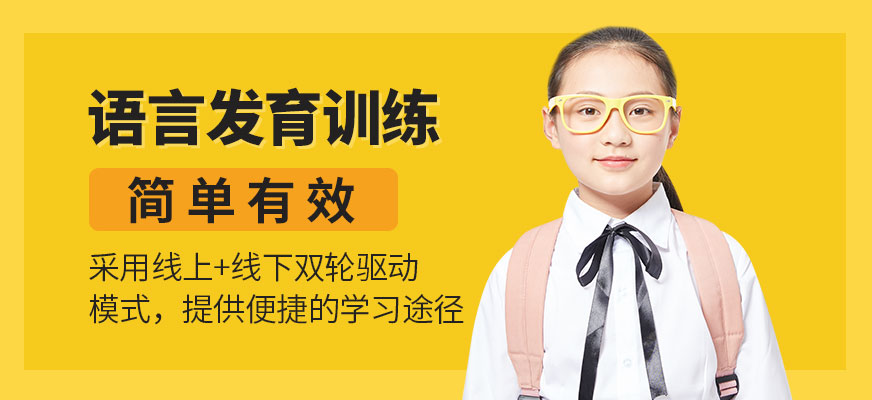 語言發(fā)育訓練