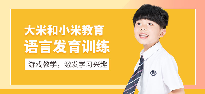 語言發(fā)育訓練