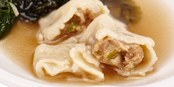 肉餡餃子