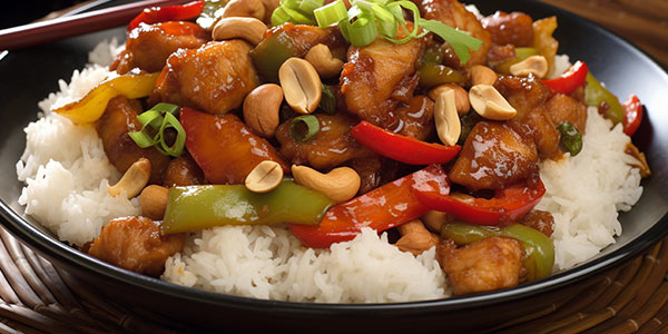 宮保雞丁蓋澆飯