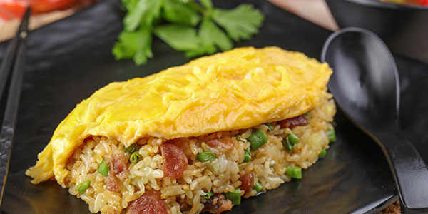 臘腸蛋包飯