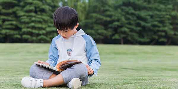 戶外看書