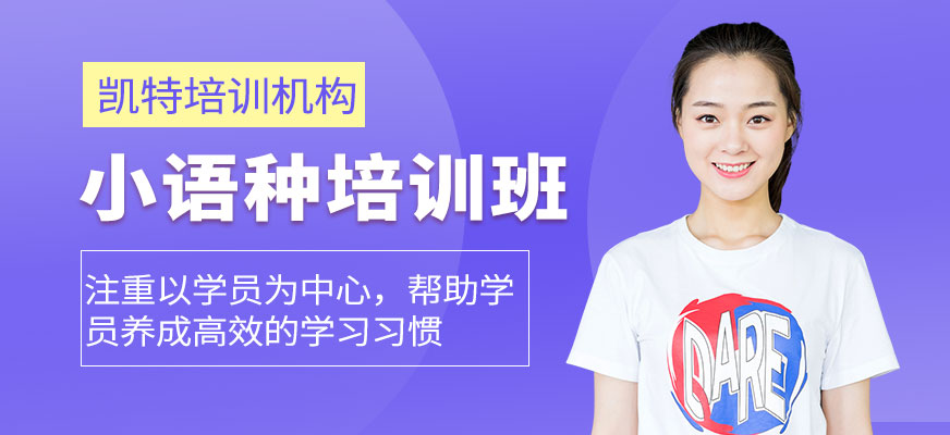 小語種培訓(xùn)
