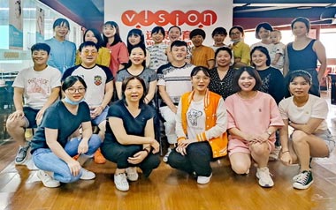 重慶遠(yuǎn)景合影