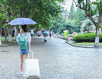 雨天回家