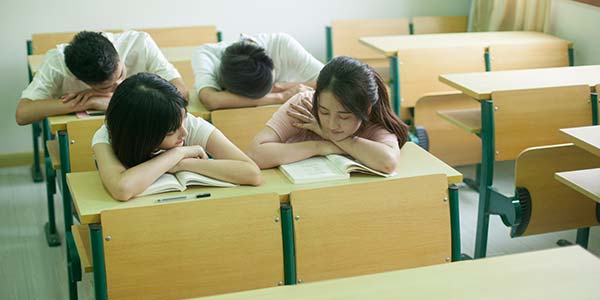 學生休息