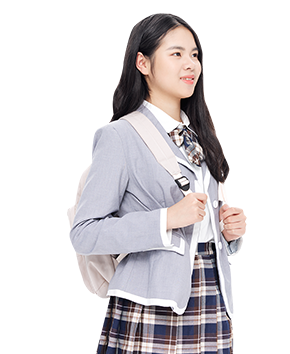 背著書包的女生