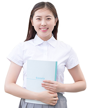 拿書的女生