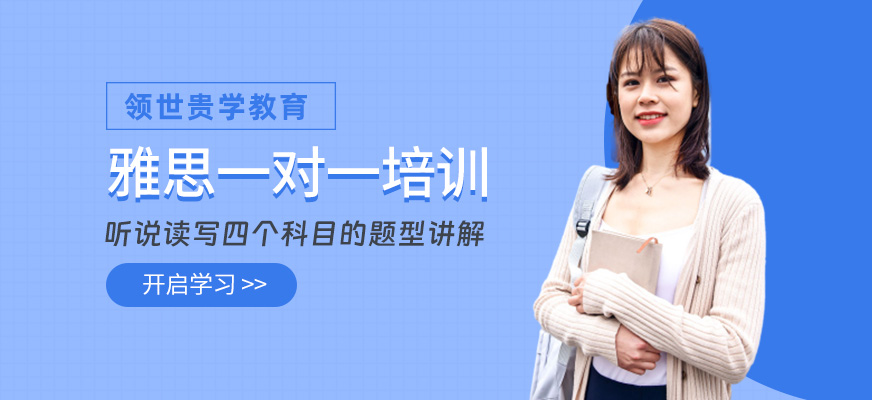 雅思一對(duì)一定制課程