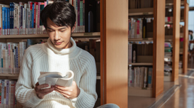 圖書館閱讀