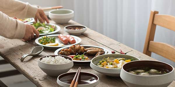 晚飯