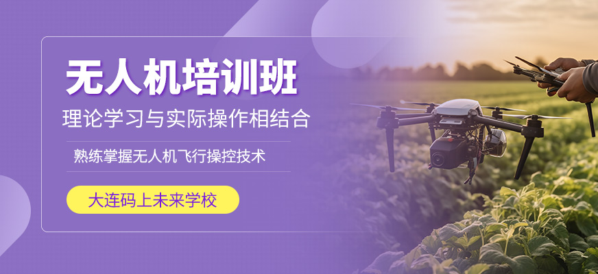 大連碼上未來無人機學習