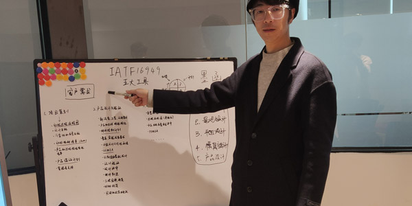 上課