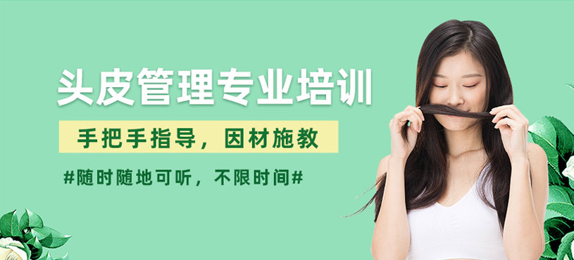 廣州線上頭皮管理專業(yè)培訓