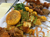 特色炸素串