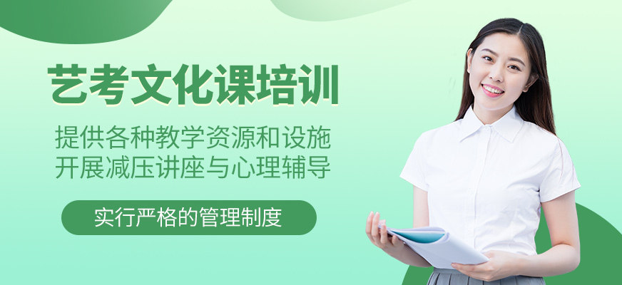 藝考文化課學習班