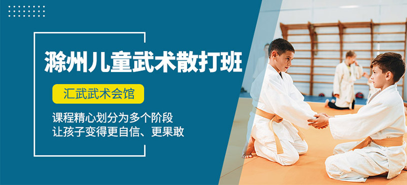 滁州兒童散打培訓(xùn)課程