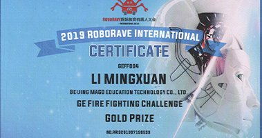 2019RoboRAVE廣州世錦賽滅火挑戰(zhàn)冠軍
