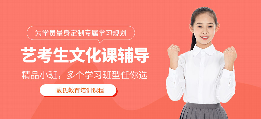 藝考生文化課輔導(dǎo)班