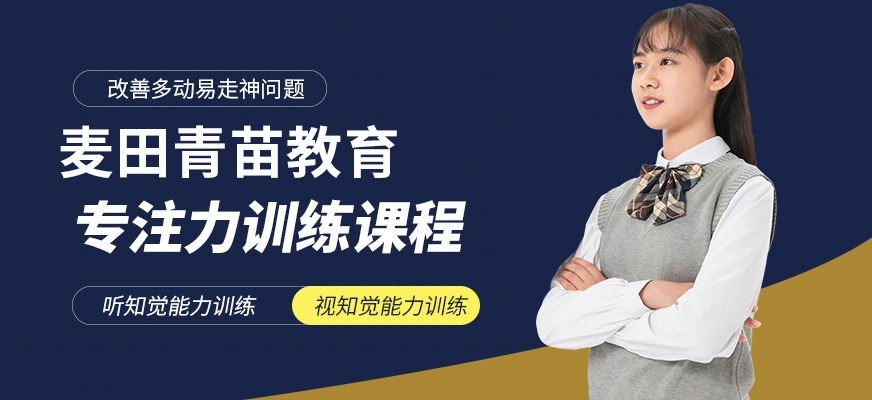 成都少兒專注力訓(xùn)練班