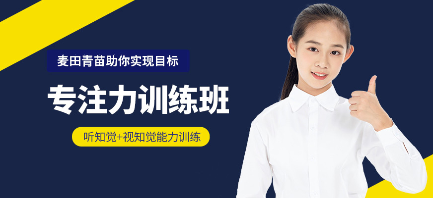 成都市專注力培訓(xùn)