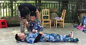自救互救演習