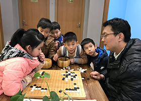 師生圍棋交流