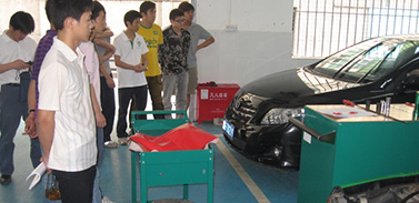 參觀汽車