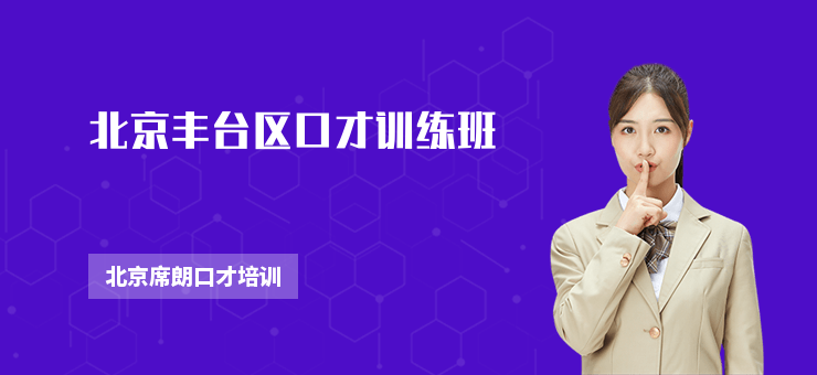 北京豐臺區口才訓練班