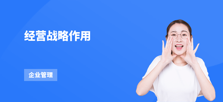 經營戰略作用