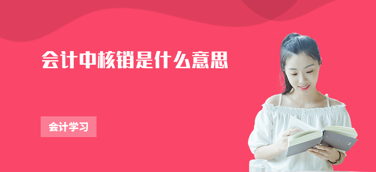 會計中核銷是什么意思