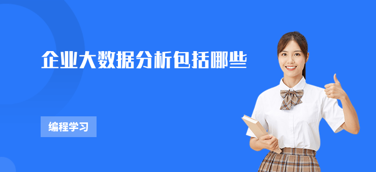 企業大數據分析包括哪些