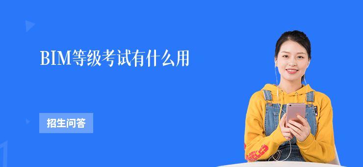 BIM等級考試有什么用