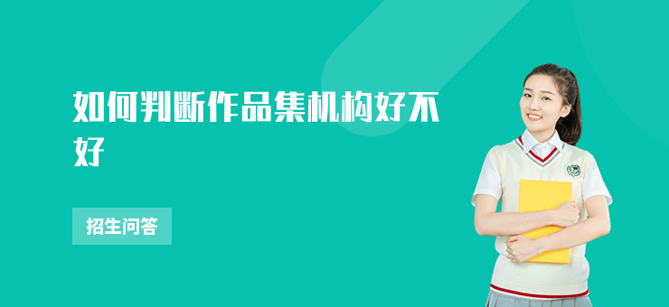 如何判斷作品集機構好不好