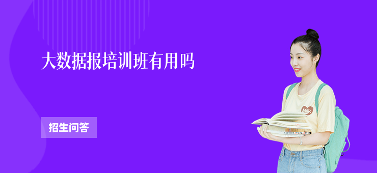 大數據報培訓班有用嗎