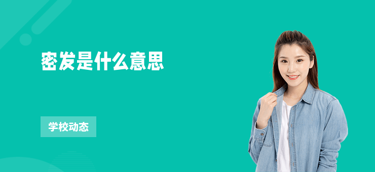 密發是什么意思