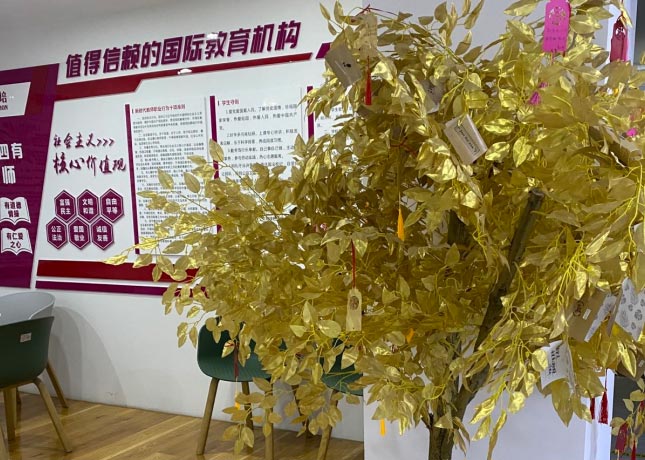 校區(qū)一角