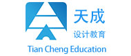 北京天成設計教育logo