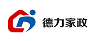 广州德力家政logo