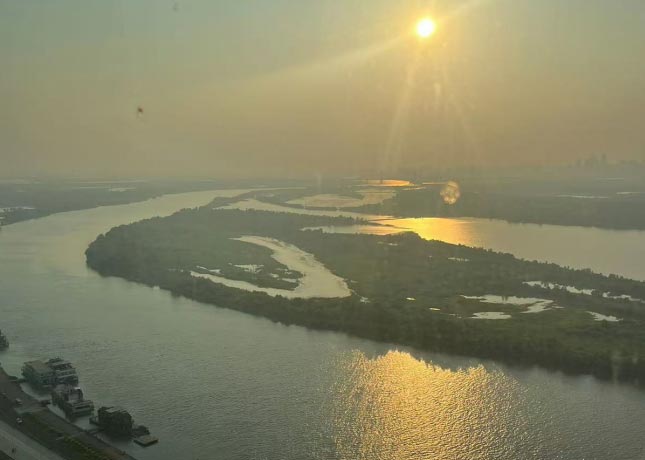 窗外景色
