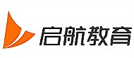 青島啟航考研培訓logo