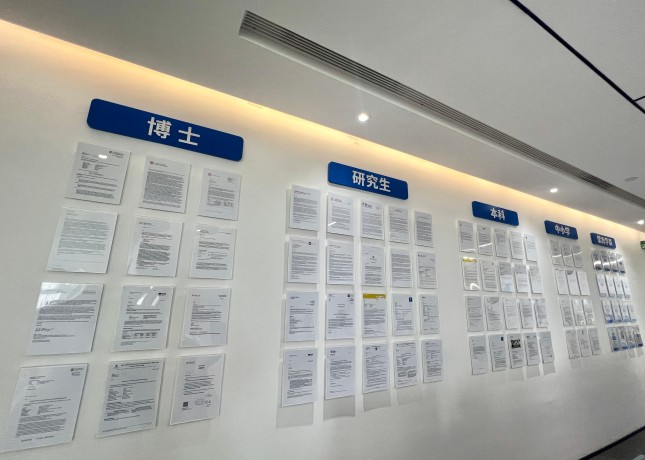 offer墻面展示