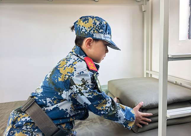 疊被子照片